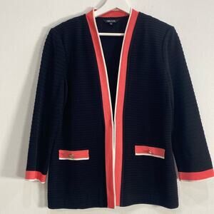 Misook Cardigan Knit Blazer Small